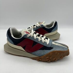 New Balance UXC72EB Men's Size 8.5 Shoes Blue Red XC-72 Suede Lifestyle Sneakers